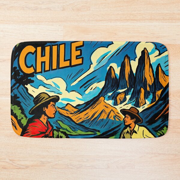 Item preview, Chile landscape | Comics stylCartoone -  designed and sold by ComicsFactory.