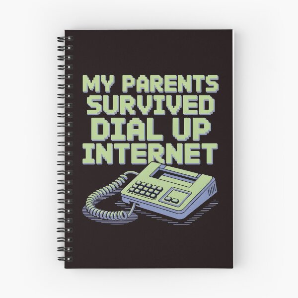 Item preview, My Parents Survived Dial Up Internet – Funny Retro Internet Humor designed and sold by Redgiant87x.
