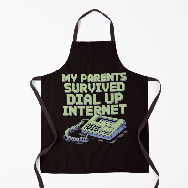 Item preview, My Parents Survived Dial Up Internet – Funny Retro Internet Humor designed and sold by Redgiant87x.