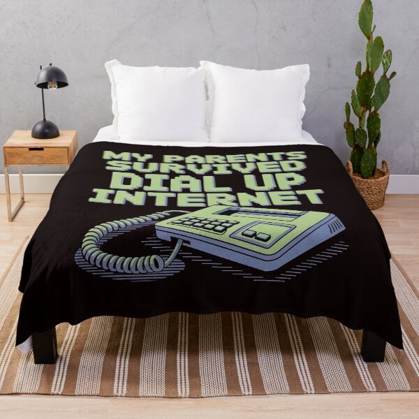 Item preview, My Parents Survived Dial Up Internet – Funny Retro Internet Humor designed and sold by Redgiant87x.