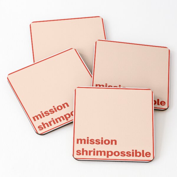 Item preview, Mission Shrimpossible  designed and sold by prawncocktail.