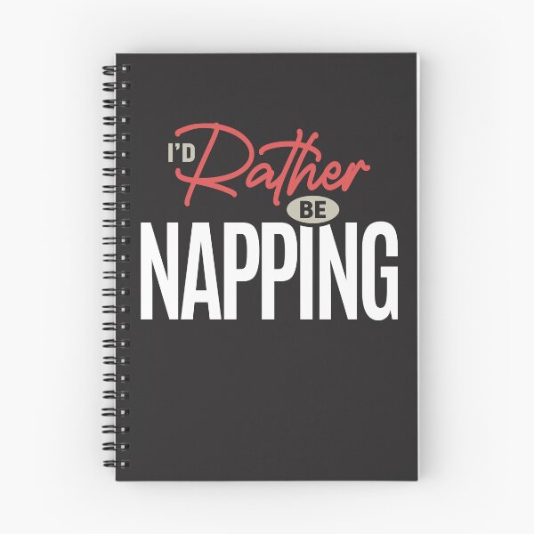 Item preview, I’d Rather Be Napping Funny Sleep Humor Quote designed and sold by cidolopez.