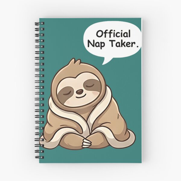 Item preview, Official Nap Taker Cute Sloth Lazy Meme Art designed and sold by Evolved Ape.