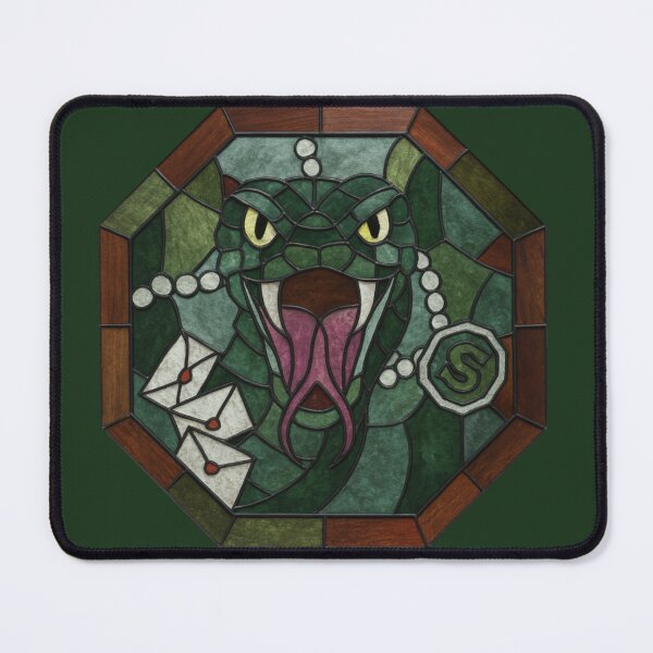 Item preview, Snake House Wizard World stained glass Harry P Slyther House designed and sold by September17th.