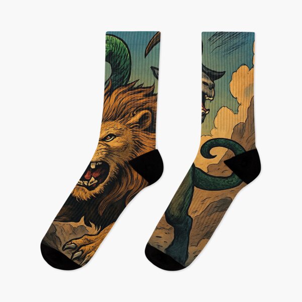Item preview, Chimera, fantastic creature | Comics stylCartoone -  designed and sold by ComicsFactory.