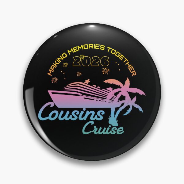 Artikelvorschau, Cousins Cruise 2026 – Gemeinsam unvergessliche Momente erleben – Familienkreuzfahrt-Design entworfen und verkauft von PixelWaveBD.