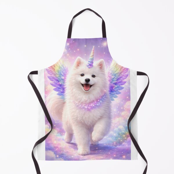 Item preview, Unicorn Puppy with Rainbow Wings – Magical Fantasy Dog designed and sold by Dintheo.