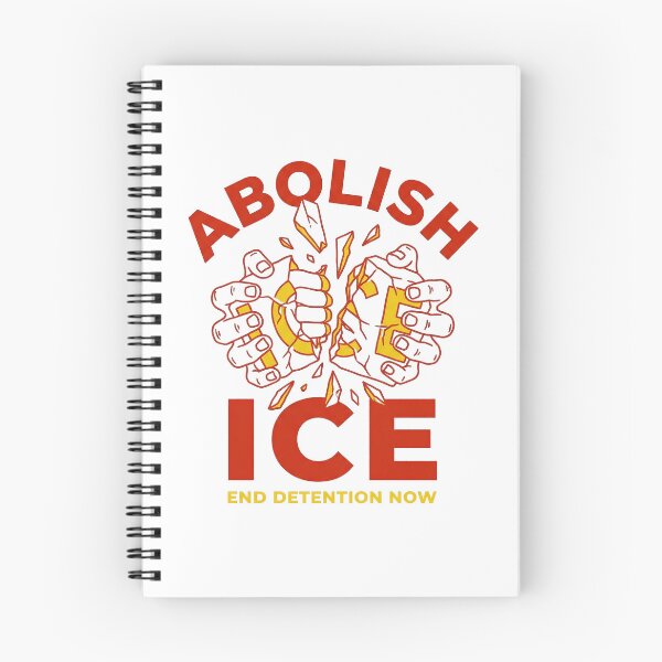 Item preview, Abolish ICE Hands Breaking Ice Block End Detention Protest Art designed and sold by zzz888.