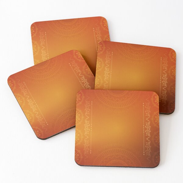 Item preview, Elegant Orange Mandala Frame – Warm Boho Ornamental Design designed and sold by Apurva Joshi.