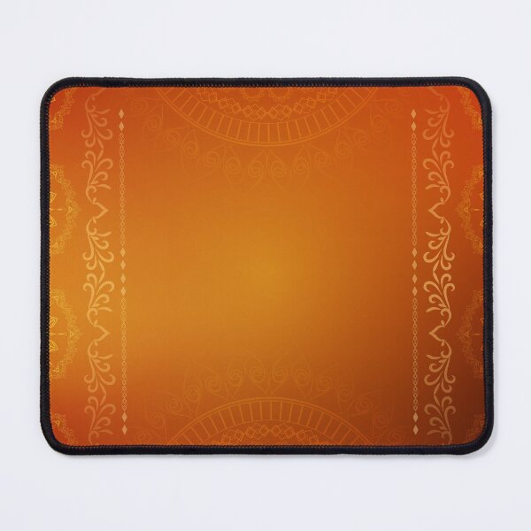 Item preview, Elegant Orange Mandala Frame – Warm Boho Ornamental Design designed and sold by Apurva Joshi.