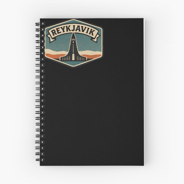 Item preview, Reykjavik Hallgrímskirkja Retro Hexagon Patch – Vintage Volcanic Teal designed and sold by Cosmopolis.