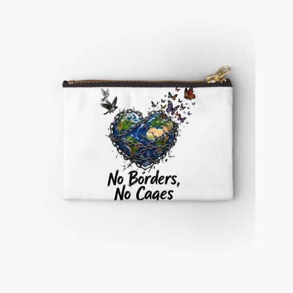 Item preview, No Borders, No Cages designed and sold by Uglyandcute.