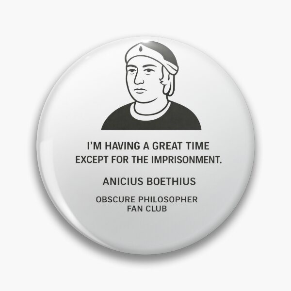 Item preview, Anicius Boethius | Obscure Philosophers Club designed and sold by Grand Illusions.