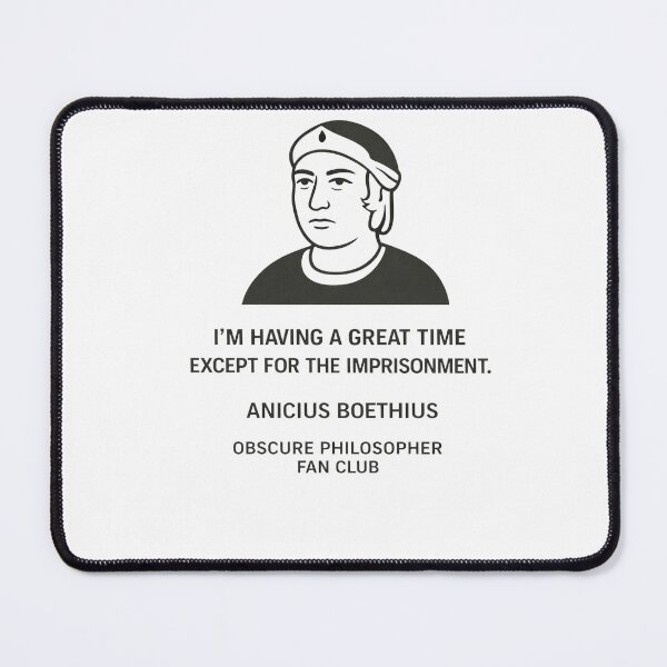 Item preview, Anicius Boethius | Obscure Philosophers Club designed and sold by Grand Illusions.