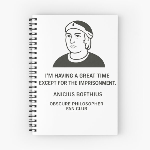 Item preview, Anicius Boethius | Obscure Philosophers Club designed and sold by Grand Illusions.