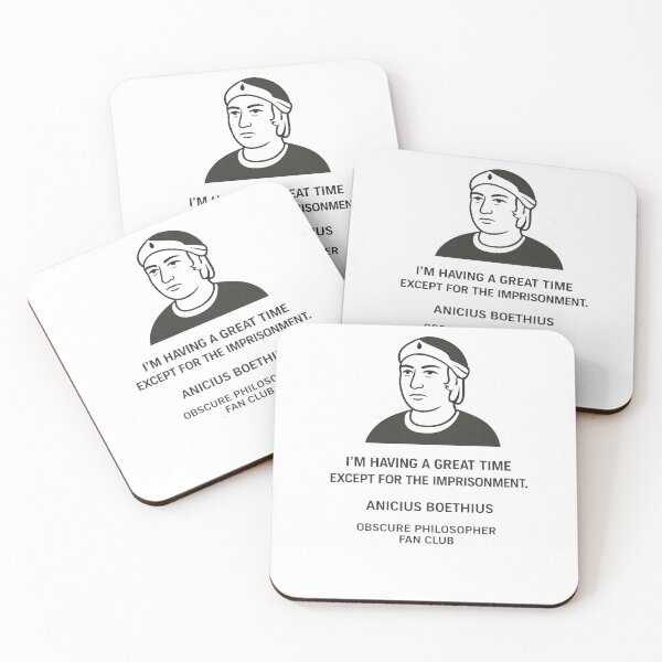 Item preview, Anicius Boethius | Obscure Philosophers Club designed and sold by Grand Illusions.