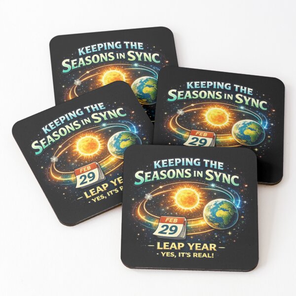 Item preview, Keeping the Seasons in Synch - Feb 29 Calendar designed and sold by Leap29 Designs.