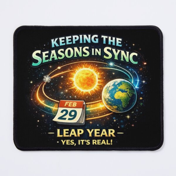 Item preview, Keeping the Seasons in Synch - Feb 29 Calendar designed and sold by Leap29 Designs.