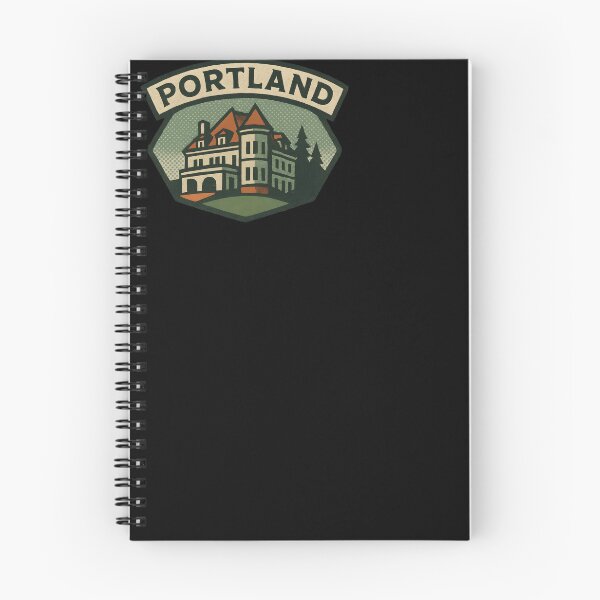 Item preview, Portland Pittock Mansion Retro Hexagon Patch – Vintage Forest Greens designed and sold by Cosmopolis.