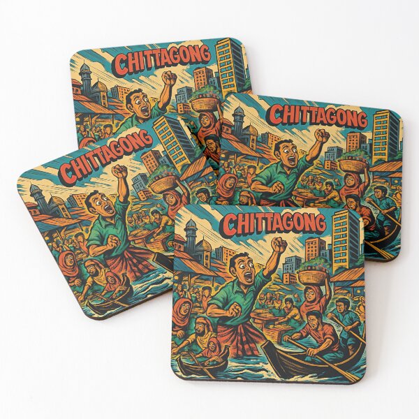 Item preview, Chittagong, city | Comics stylCartoone -  designed and sold by ComicsFactory.
