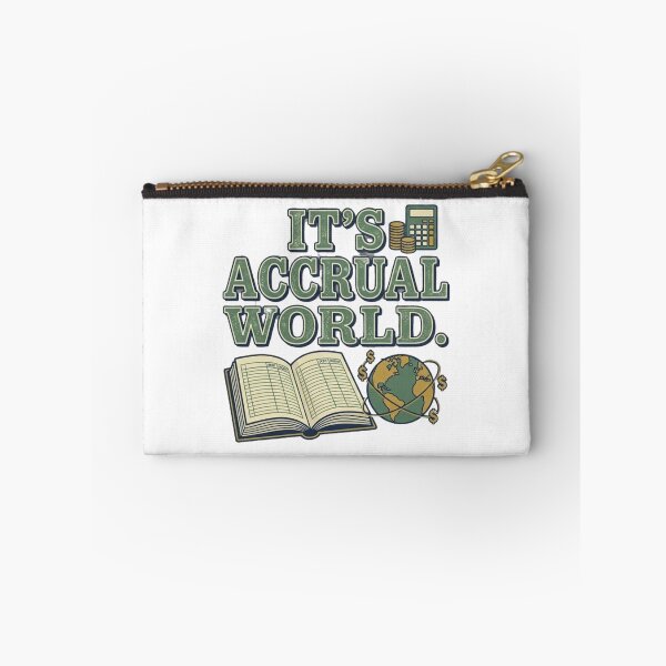 Item preview, Its Accrual World - Funny Accounting Pun CPA Tax Season designed and sold by RealVibeVault.