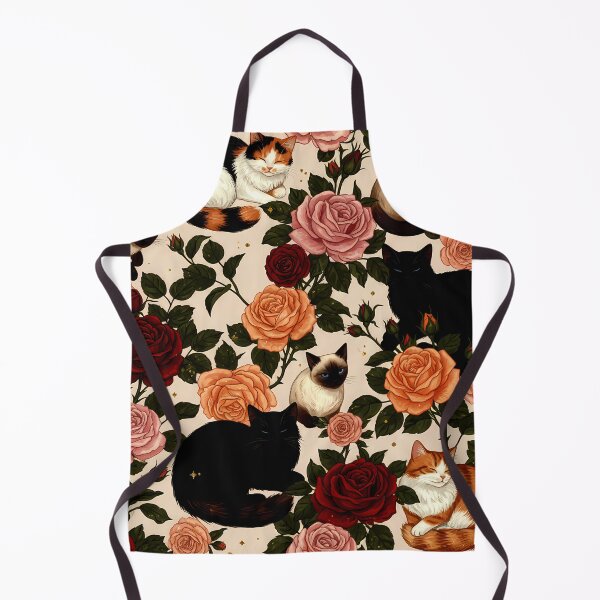 Item preview, Rose Nest – Resting Cats in Bloom designed and sold by meesub.