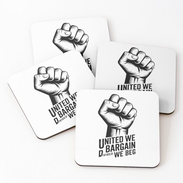 Item preview, United We Bargain Divided We Beg designed and sold by ZIZZO 22.