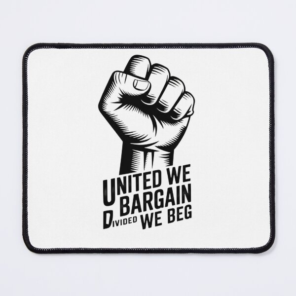 Item preview, United We Bargain Divided We Beg designed and sold by ZIZZO 22.