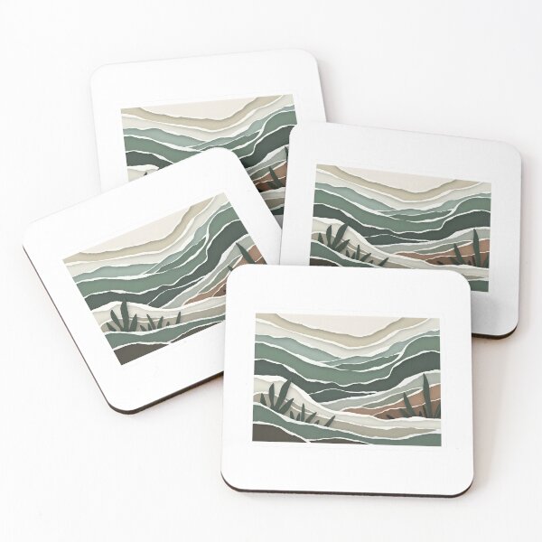 Item preview, Textured Construction Paper Art – Abstract Nature Layered Decal designed and sold by VelloomStore.
