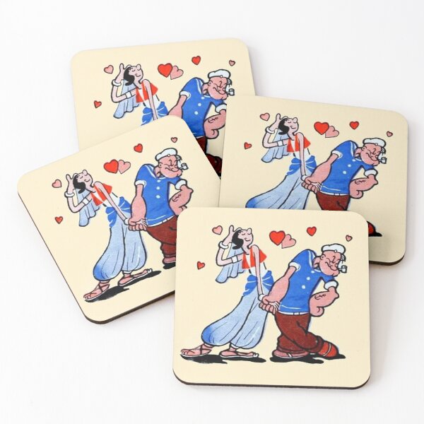 Item preview, Popeye And Olive - From Popeye the Sailor Meets Sindbad the Sailor (1936)  designed and sold by Weird Visions.