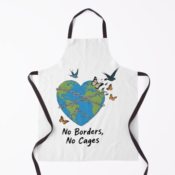 Item preview, No Borders, No Cages designed and sold by Uglyandcute.