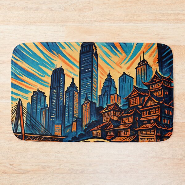 Item preview, Chongqing, city | Comics stylCartoone -  designed and sold by ComicsFactory.