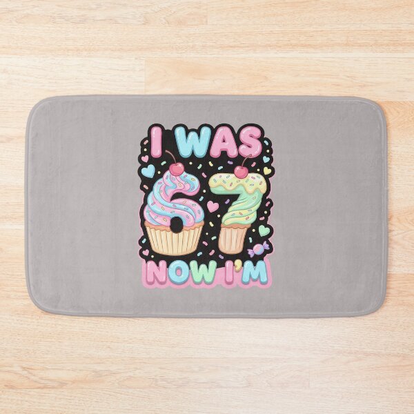 Item preview, Six Seven Meme 7 Year Old Birthday Shirt was 6 Now I'm 7 designed and sold by mjohnson9.