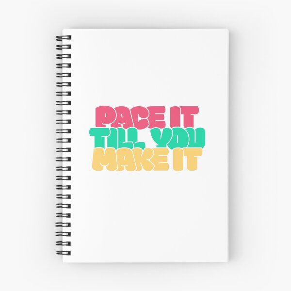 Item preview, Pace It Till You Make It - Motivational Running designed and sold by arvstudio.