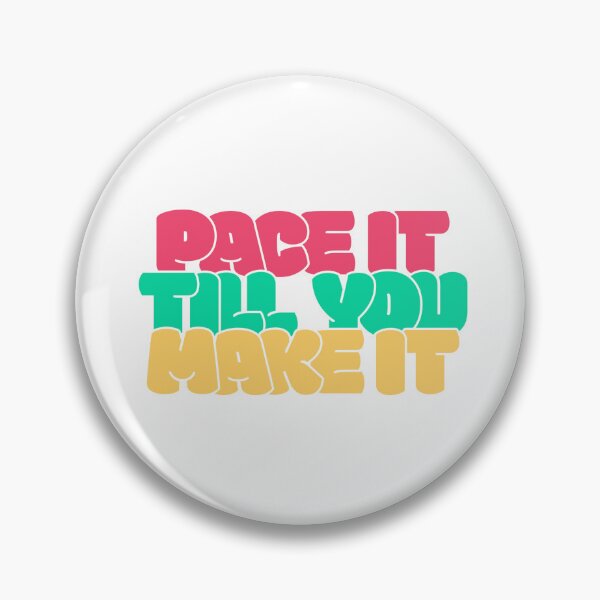 Item preview, Pace It Till You Make It - Motivational Running designed and sold by arvstudio.