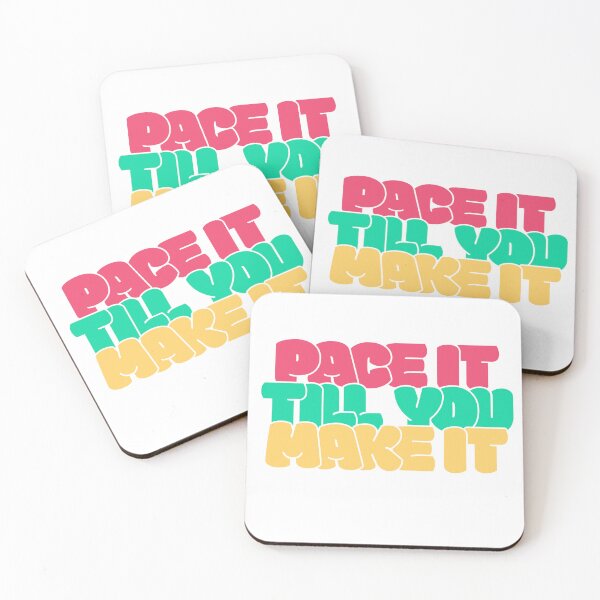 Item preview, Pace It Till You Make It - Motivational Running designed and sold by arvstudio.