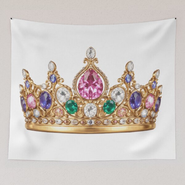 Item preview, Fearless Queen Crown Royal Power Statement Design designed and sold by AlexLineArt.