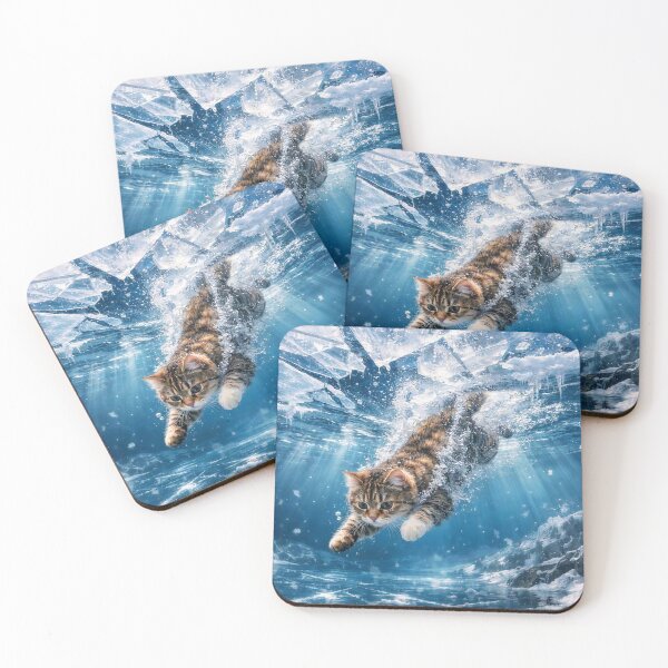 Item preview, Diving Kitten designed and sold by M-Y-A-R-T-.
