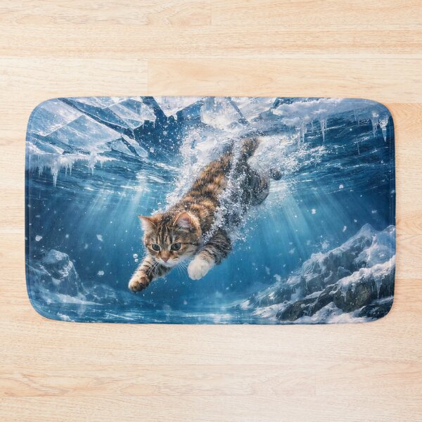 Item preview, Diving Kitten designed and sold by M-Y-A-R-T-.