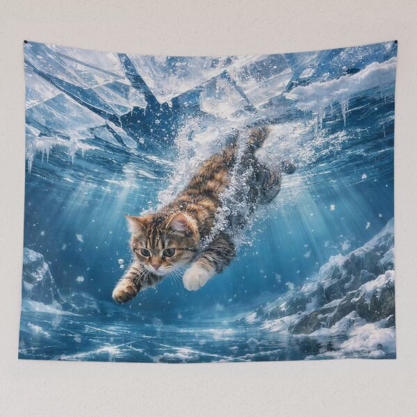 Item preview, Diving Kitten designed and sold by M-Y-A-R-T-.