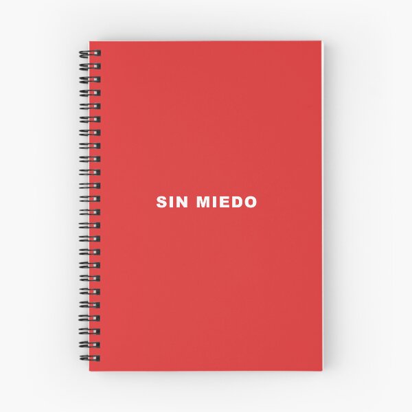 Item preview, SIN MIEDO WHITE FONT designed and sold by Zaguaro.