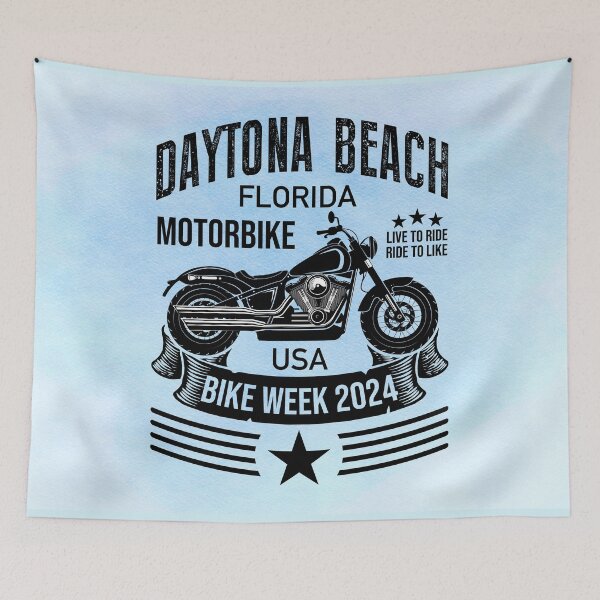 Item preview, Daytona Beach Florida – USA Motorbike Week 2024 designed and sold by MysticOzzy.