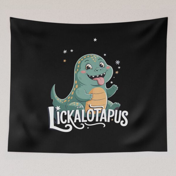 Item preview, Lesbian Lickalottapus Dinosaur Lover LGBTQ Pride Month designed and sold by MarkLeedsArt.