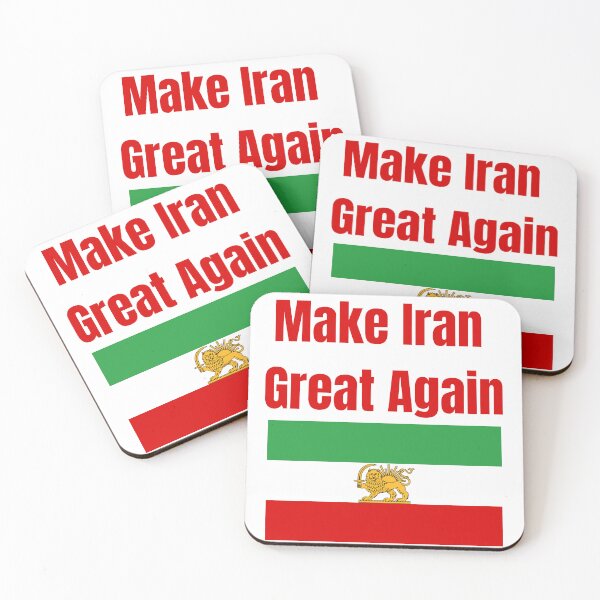 Item preview, Flag of Iran Make Iran Great Again designed and sold by OneWorldShop.