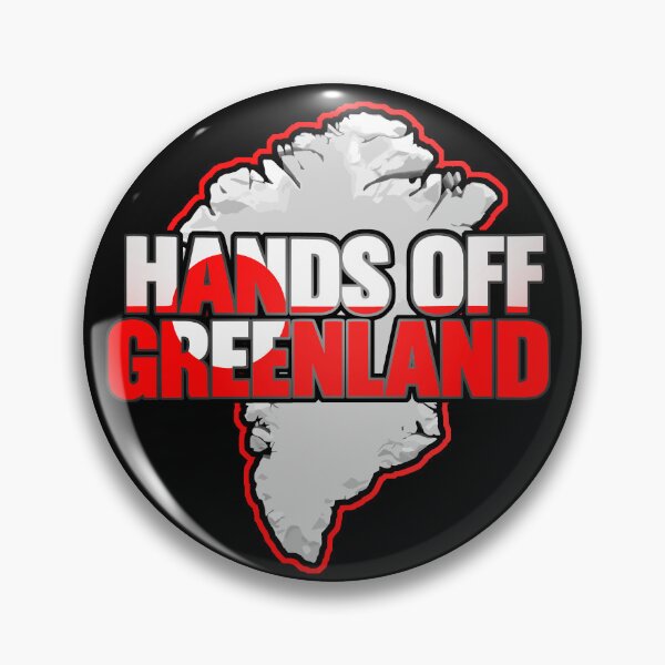 Artikelvorschau, Hände weg von Grönland! Pro-Grönland entworfen und verkauft von Nerd Shizzle.