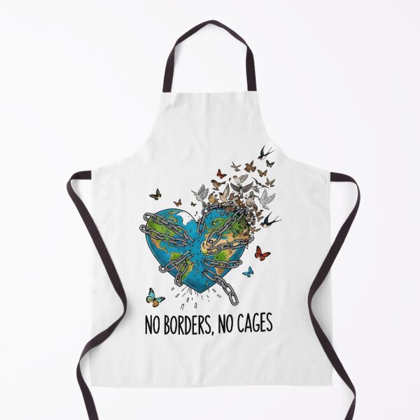 Item preview, No Borders, No Cages designed and sold by Uglyandcute.