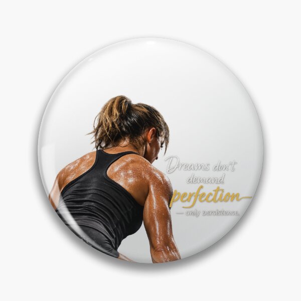 Item preview, Dreams Don't Demand Perfection -Only Persistence. designed and sold by jpm70.