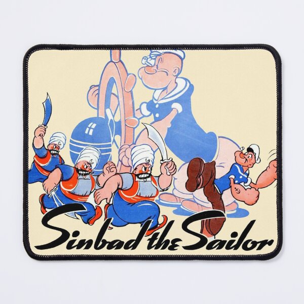 Item preview, Popeye the Sailor Meets Sindbad the Sailor (1936) - Vintage Movie Poster (Logo and Illustration) designed and sold by Weird Visions.
