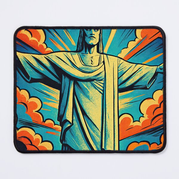 Item preview, Christ the Redeemer | Comics stylCartoone - designed and sold by ComicsFactory.