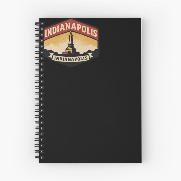 Item preview, Indianapolis Soldiers & Sailors Monument Retro Hexagon Patch – Vintage Race Track Palette designed and sold by Cosmopolis.